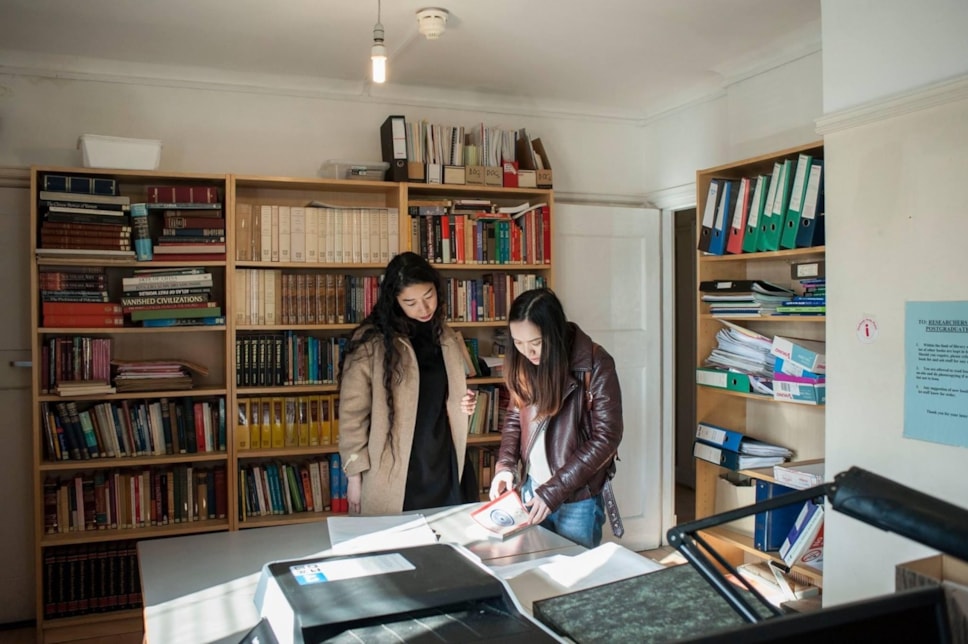 An Viet Foundation resource centre with exhibition2018 (1)