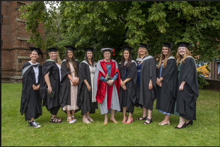 Amanda Taylor-Beswick meets social work graduates