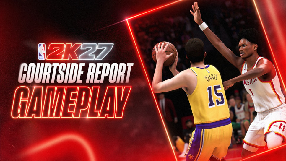 NBA 2K27 Gameplay Key Art