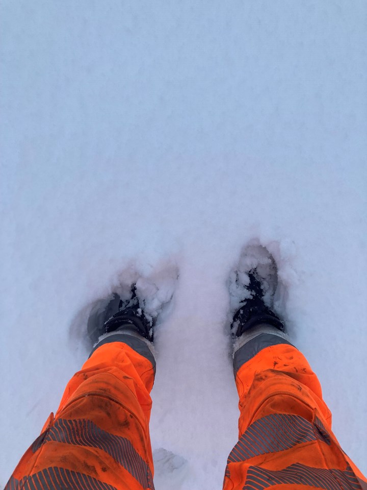 Snow in Grindleford