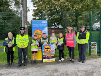 Leyland Methodist School's Stop Means Stop event