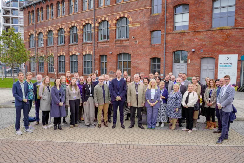 Leeds launches ambitious roadmap to tackle poverty and inequality: A number of representatives from Team Leeds coming together to launch the Leeds Ambitions