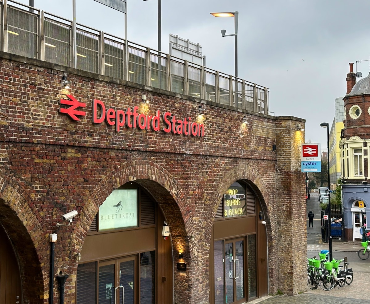 Deptford station exterior 2