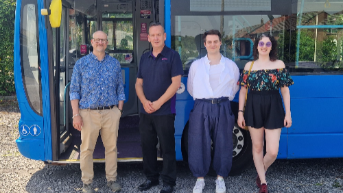 Bristol bus donation to Circular ArtSpace