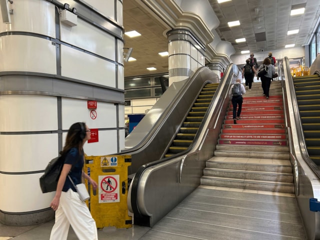 City Thameslink escalator 2: City Thameslink escalator 2