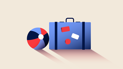 Could scammers turn your holiday deal into a holiday steal this January?: secondary-illus-suitcase-and-beachball-RGB