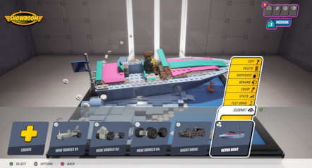 LEGO 2K Drive - Showroom