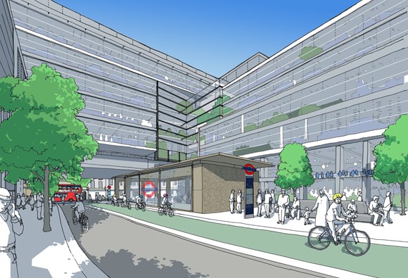 TfL Press Release - Overwhelming support for Holborn Tube station expansion plans: TfL Image - Procter Street