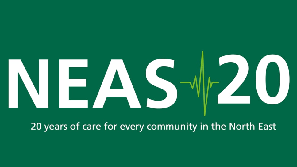 NEAS20 two greens with strapline