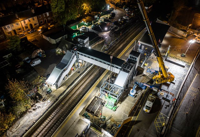 Watch: Castleford station upgrade makes key progress: Castleford station upgrade makes key progress