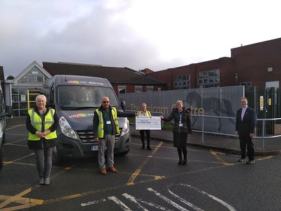 Donation handed at Unicorn Centre