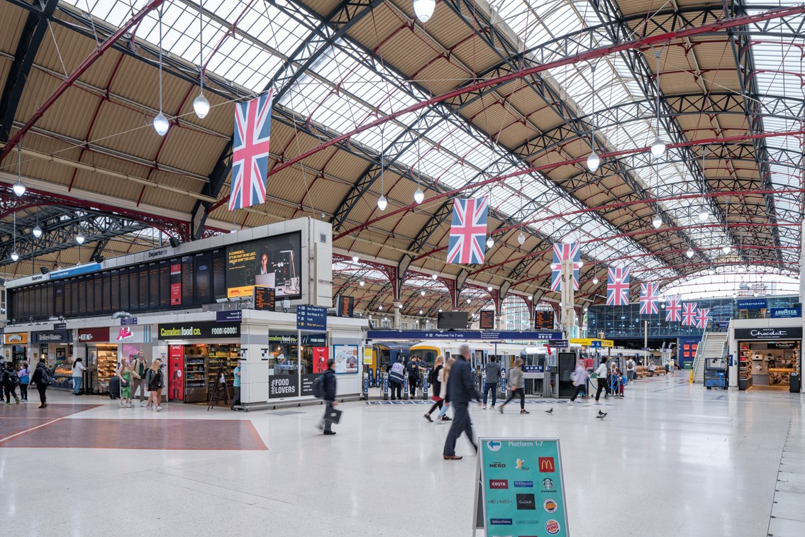 Finishing line in sight and better journeys for passengers using London Victoria as gateline project nears completion: Platform 7 (existing gateline)