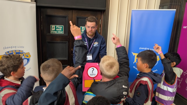 Leeds Rhinos posing the questions: Leeds Rhinos posing the questions