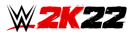 WWE 2K22 Logo Distressed Black