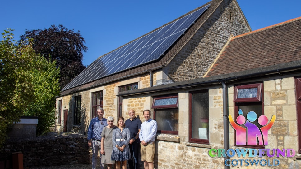Ampney Crucis Village Hall Solar Panels Crowdfund Cotswold