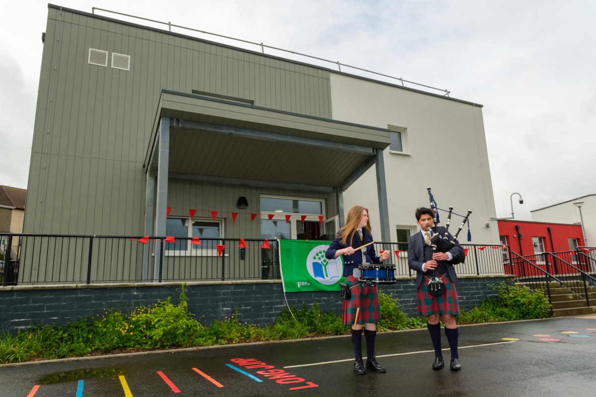 Archie and Sajal from Kilmarnock Academy