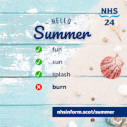 1-1 NHS 24 summer 2024 sunburn: 1-1 NHS 24 summer 2024 sunburn