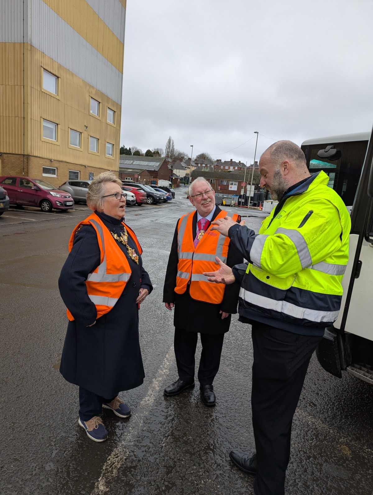 Mayor Lister Road Visit 5