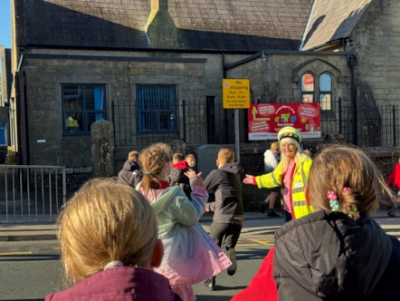 Irene crossed the children for the last time