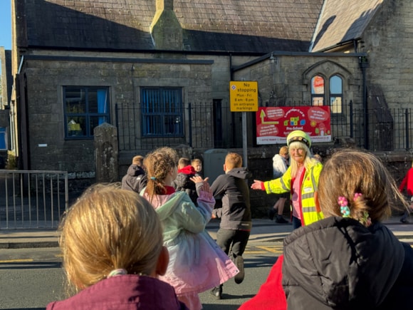 Irene crossed the children for the last time