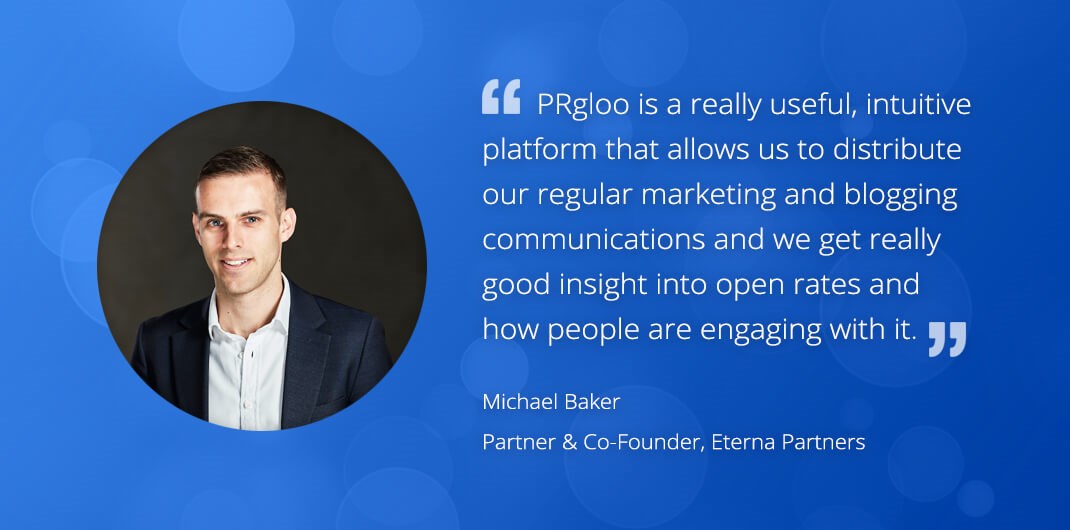PRgloo - Powering PR Agencies with Invaluable Insight: Marketing Michael Baker 2