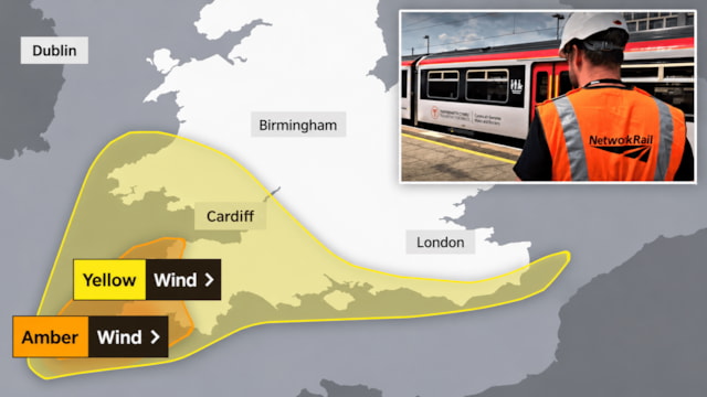 UK Wind Warning and Rail Disruption: UK Wind Warning and Rail Disruption