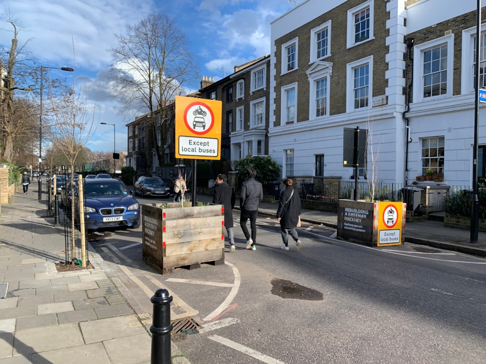 London Fields low traffic neighbourhood