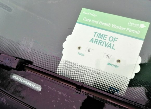 Care and Health Worker parking permit to be improved and made permanent: permit2 (1)