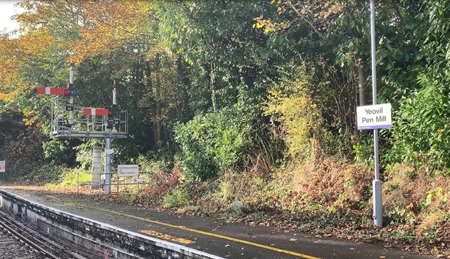 Essential maintenance on Heart of Wessex line to begin in February: Yeovil-Pen-Mill-signals