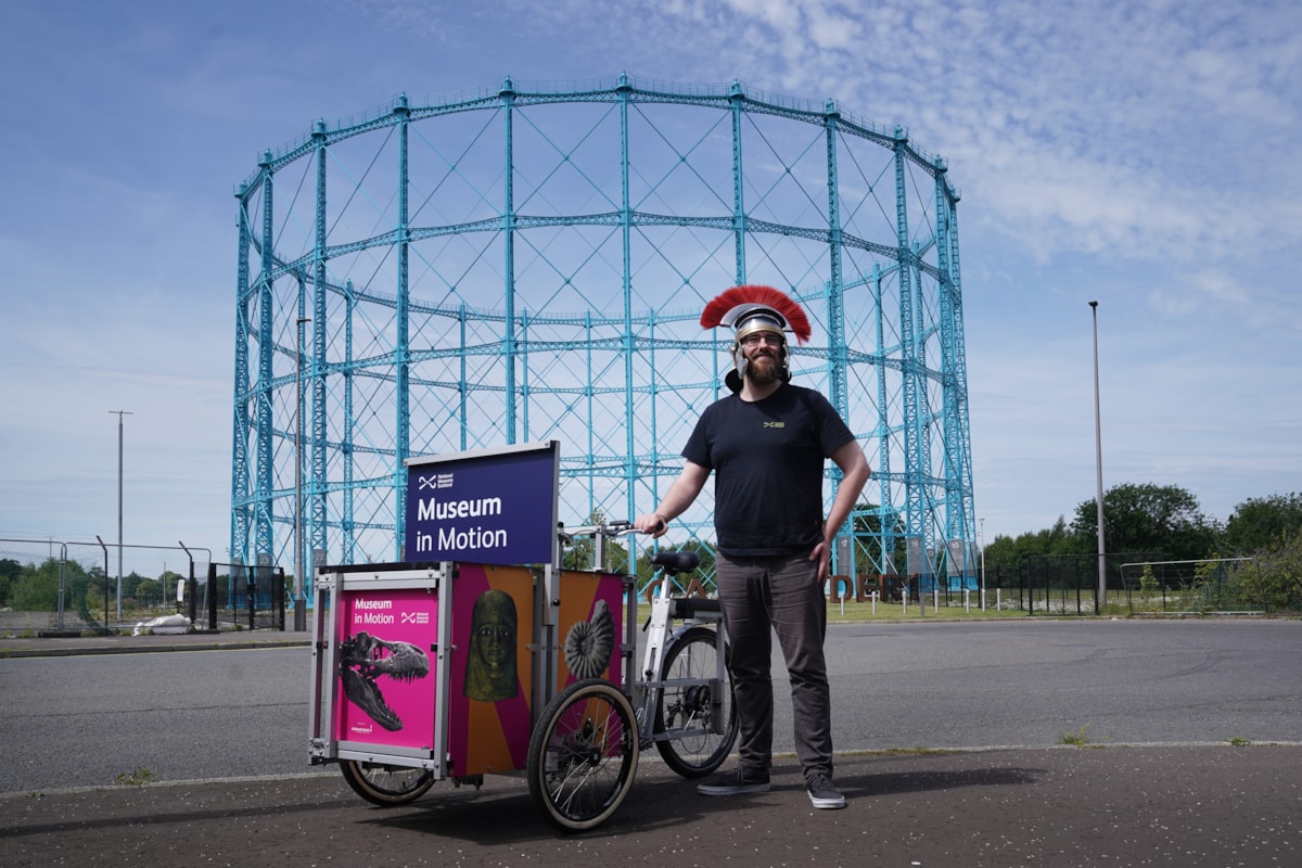 Museum in Motion Cargo Bike. Image © Stewart Attwood