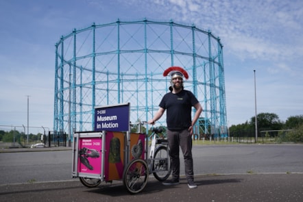 Museum in Motion Cargo Bike. Image © Stewart Attwood