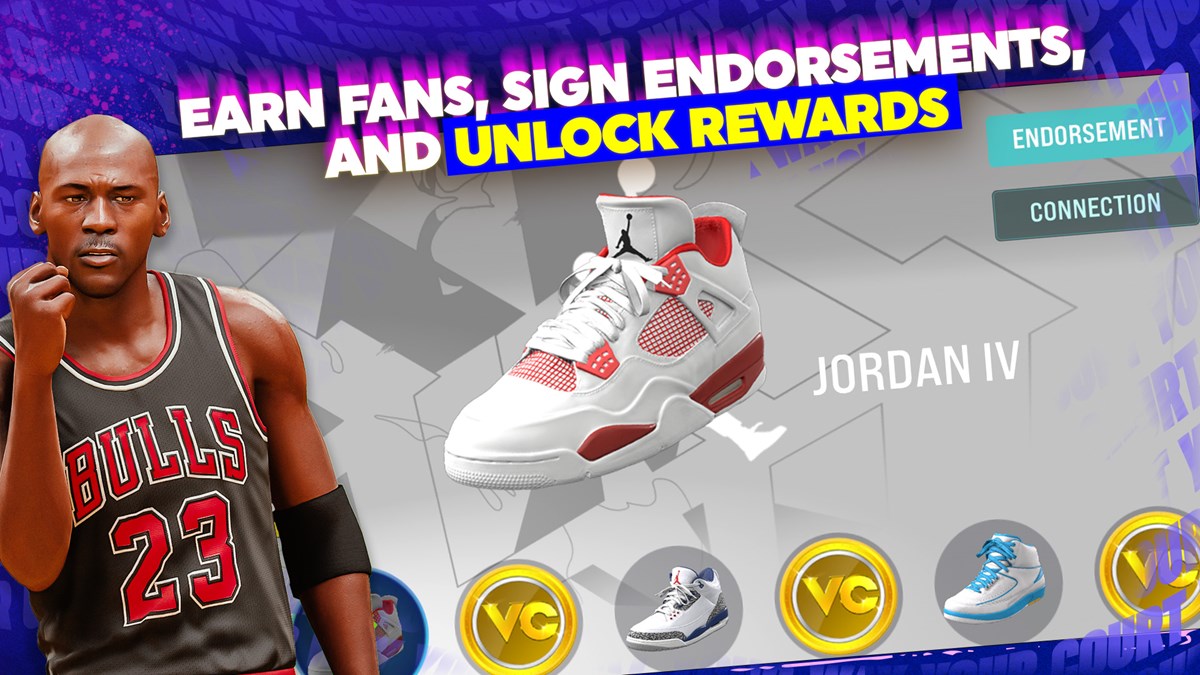 NBA 2K24 Arcade Edition Screenshot Endorsements