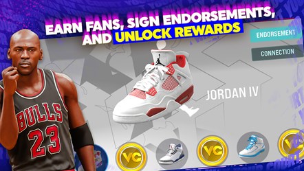 NBA 2K24 Arcade Edition Screenshot Endorsements