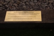 Memorial plaque: Memorial plaque to the Brookwood Cemetery railway