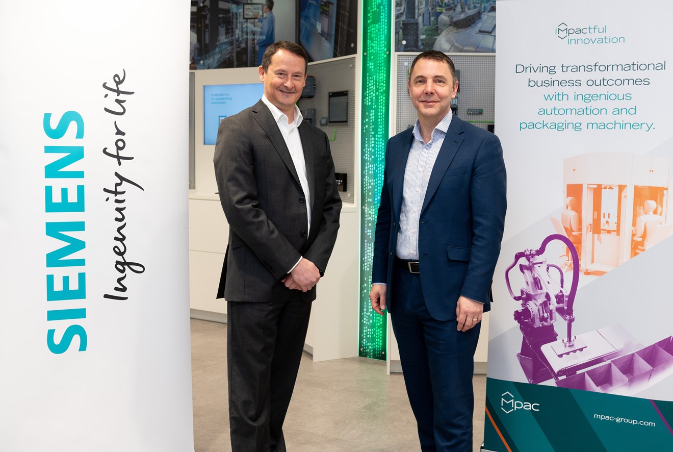 Mpac Lambert Selects Siemens Digital Industries as ‘Digital Platform Partner’: Tony Steels and Brian Holliday
