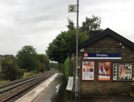 Improvement work continues at stations on the Penistone line: Improvement work continues at stations on the Penistone line