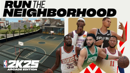 NBA 2K25 Arcade Edition Screenshot Run the Neighborhood