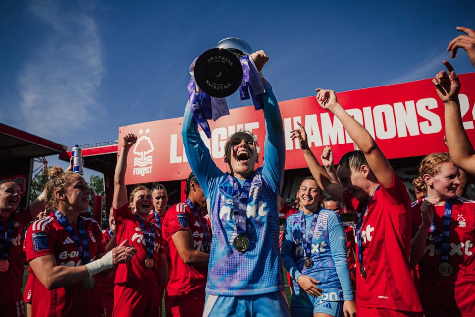 FOREST WOMEN – LEAGUE CHAMPIONS – APRIL 2025