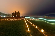 Candlelit labyrinth 1- web