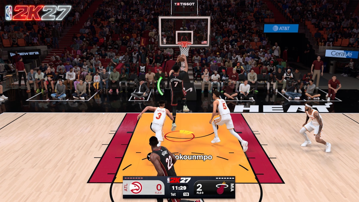 NBA 2K27 Gameplay Dunk Meter