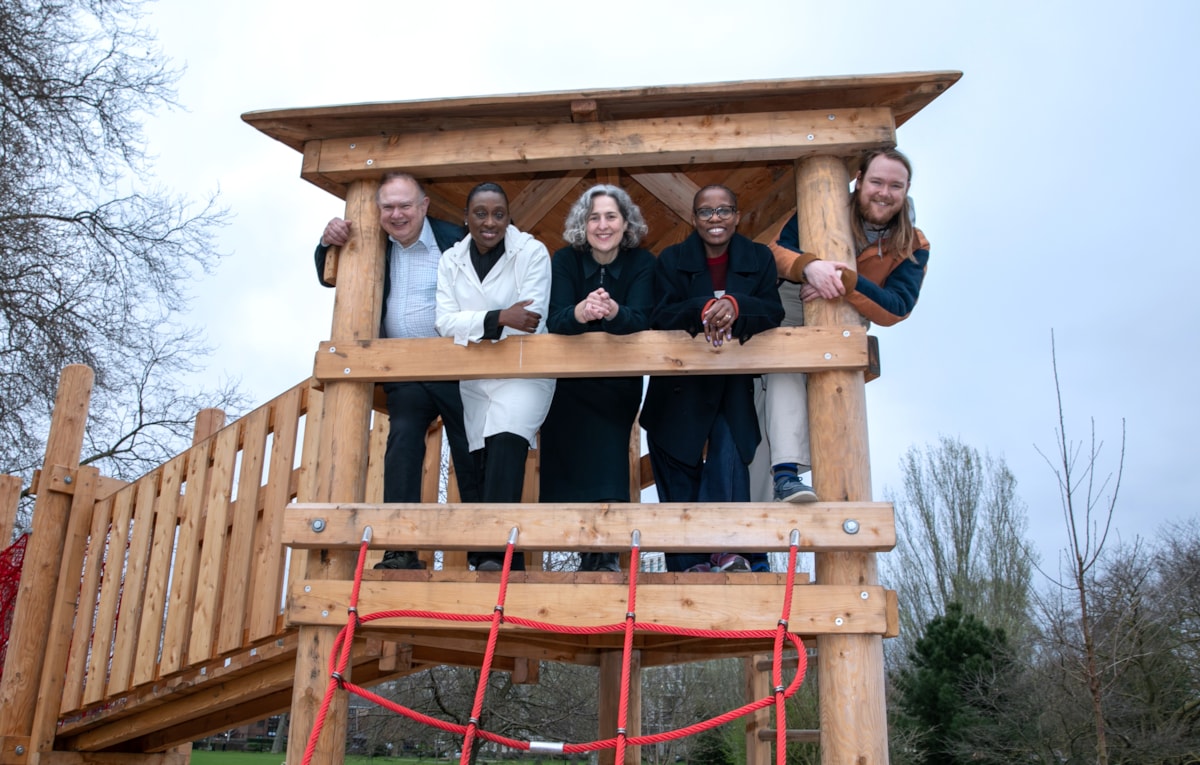 New playground at Hackney Downs
