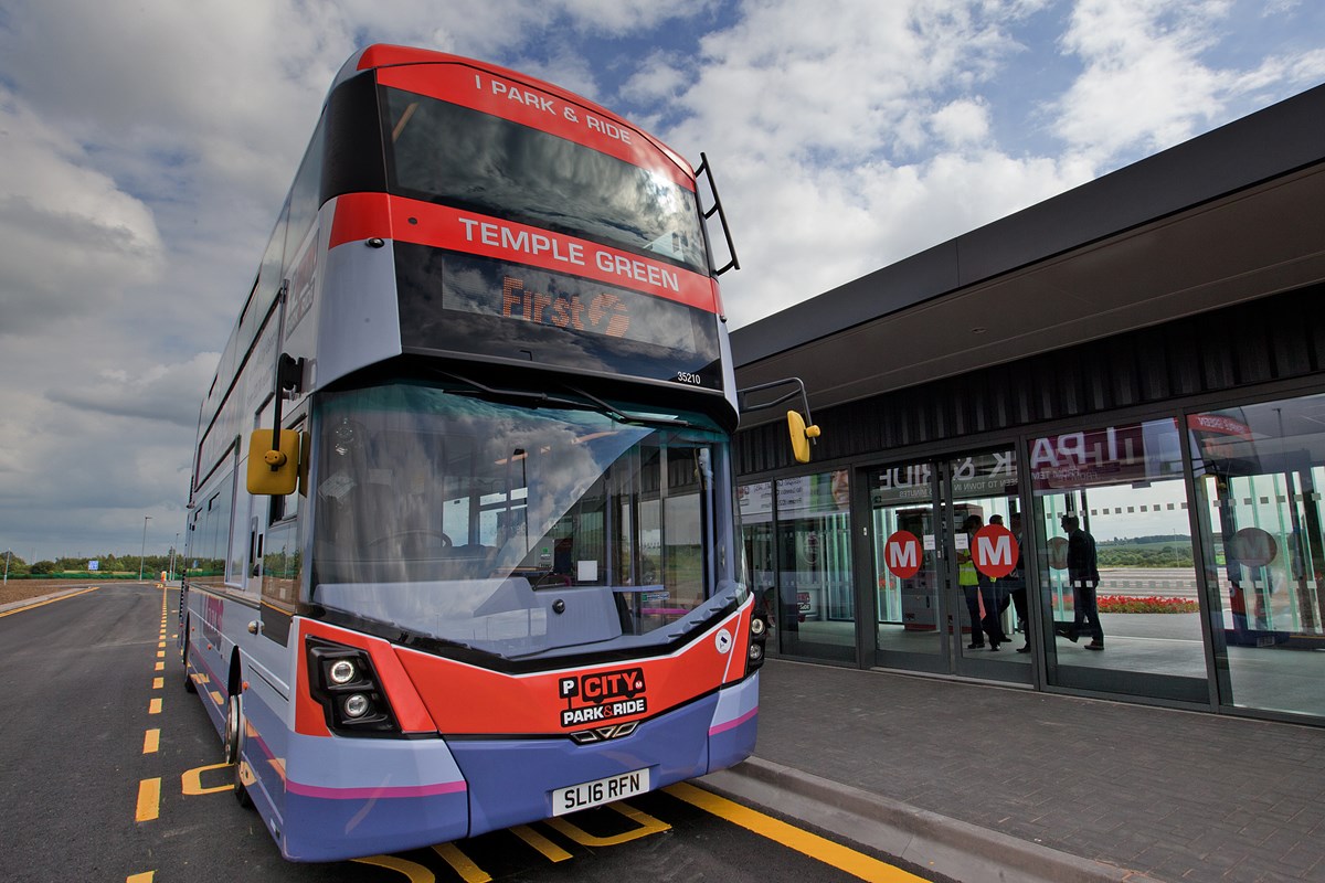 First West Yorkshire park & ride Temple Green