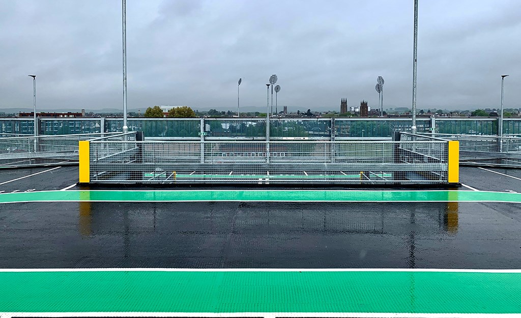 Taunton top deck and skyline