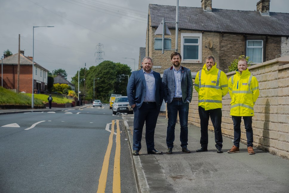 MP visit Abingdon Rd Phil Durnell & Stuart Bradshaw