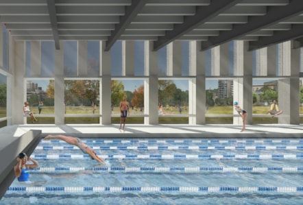 25m Pool Hall - Shoreditch Park View