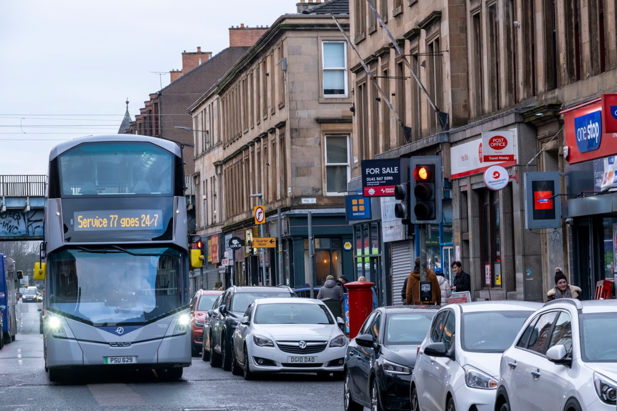 First Bus Scotland 77 service 24-hr launch 3