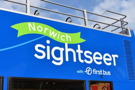 Norwich Sightseer Open-Top Bus