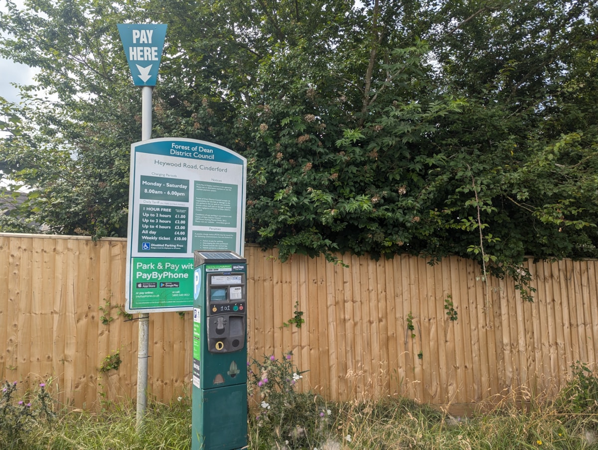 Cinderford Heywood Road Car Park