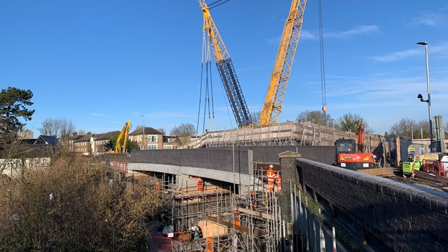 Nazeing New Road bridge replacement: Nazeing New Road bridge replacement