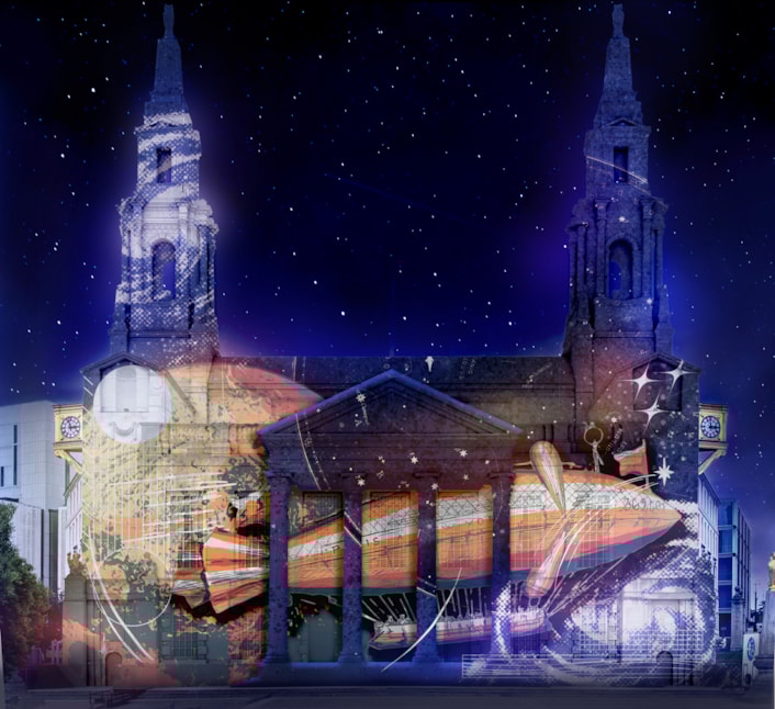 Landmark event Light Night Leeds returns this October: LNL 25 Comunication visual